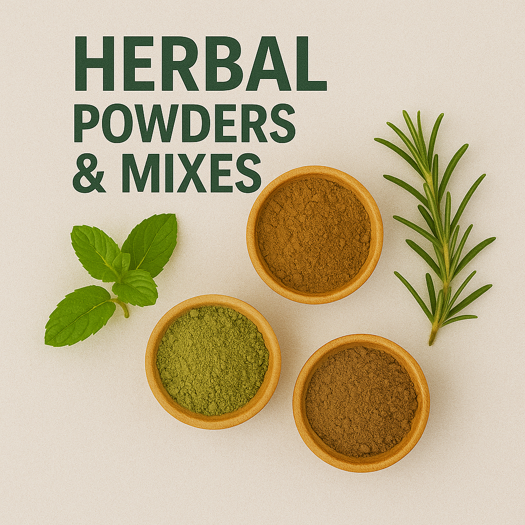 Herbal powders & mixes